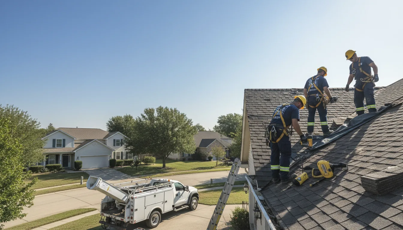 Emergency Roof Repair in Fayetteville, TX near me